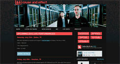 Desktop Screenshot of causeandeffect.com